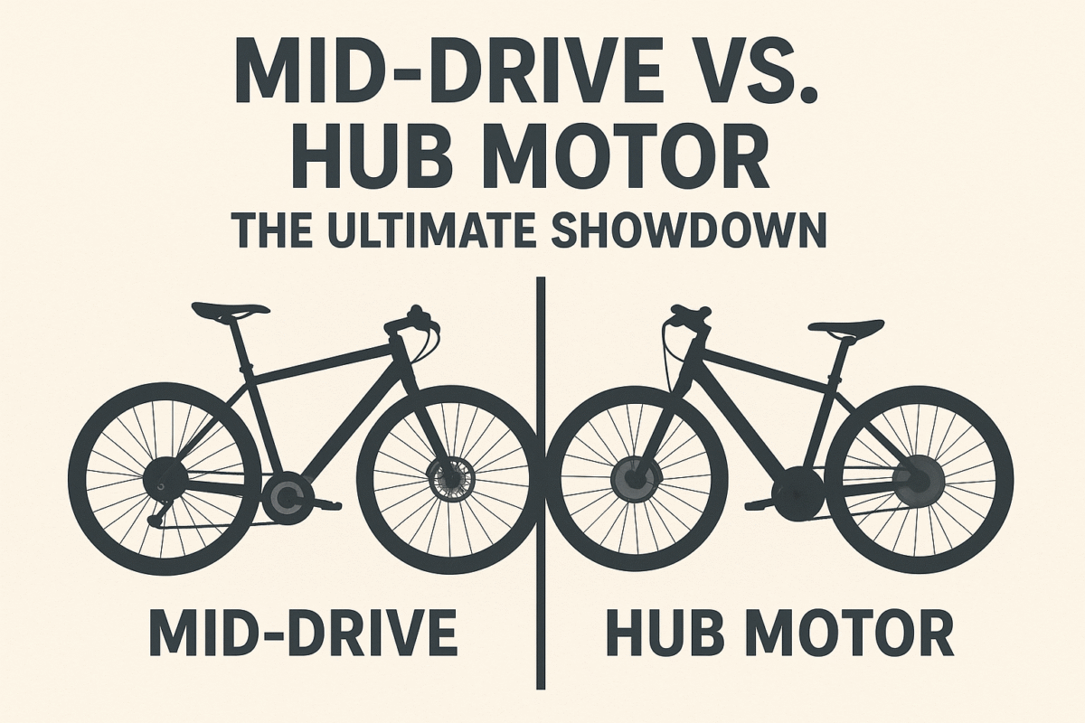 Mid-Drive vs. Hub Motor: The Ultimate Showdown (Pros & Cons)