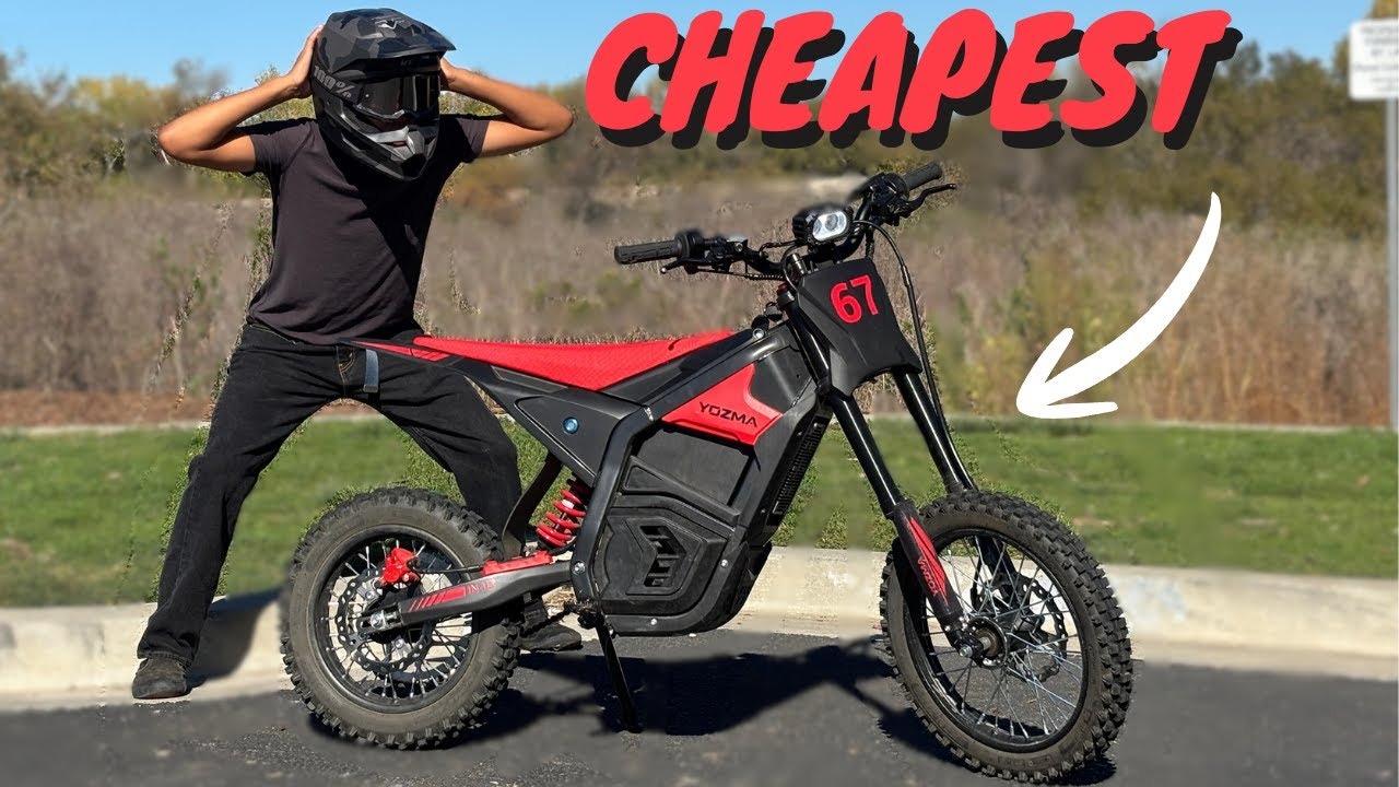 Shop Yozma Electric Dirt Bike
