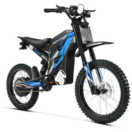 HAPPYRUN 6500W ELECTRIC DIRT BIKE BLUE