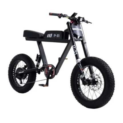P-51 Bullet - Ebike Jet Black